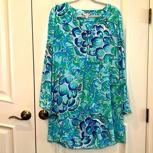 Lilly Pulitzer Elsa Silk Dress size Large